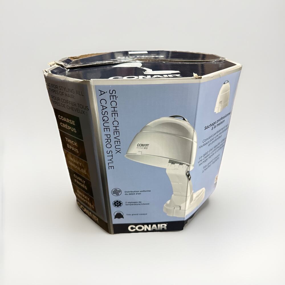 Conair Bonnet Hair Dryer, 1875W Pro Style Bonnet Ionic Hair Dryer